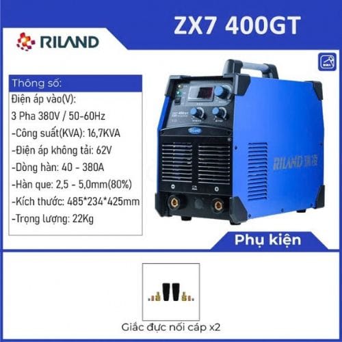 Máy hàn que RILAND ZX7 400GT (380V)